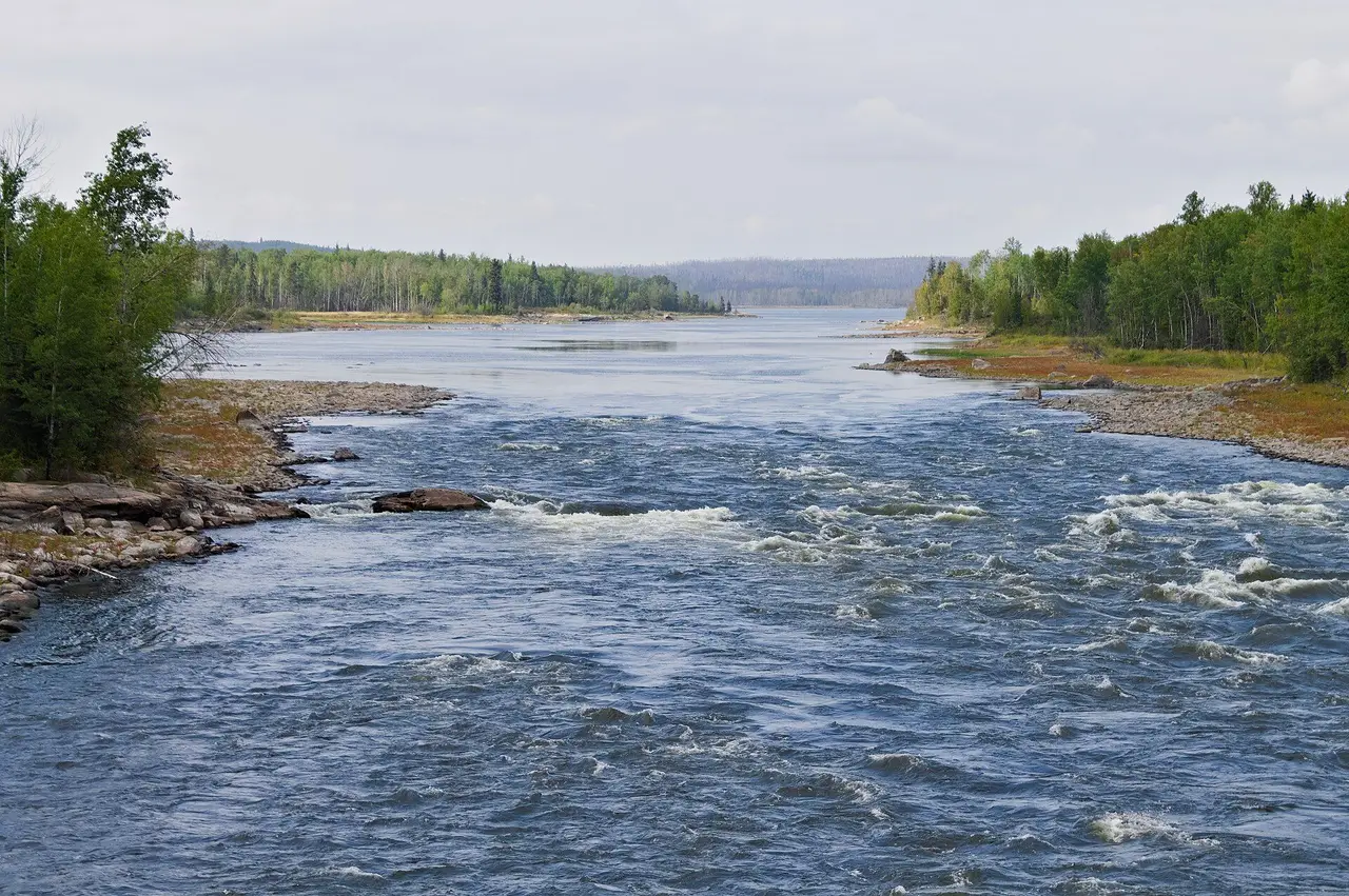 Otter Rapids on the Churchill River, 2023